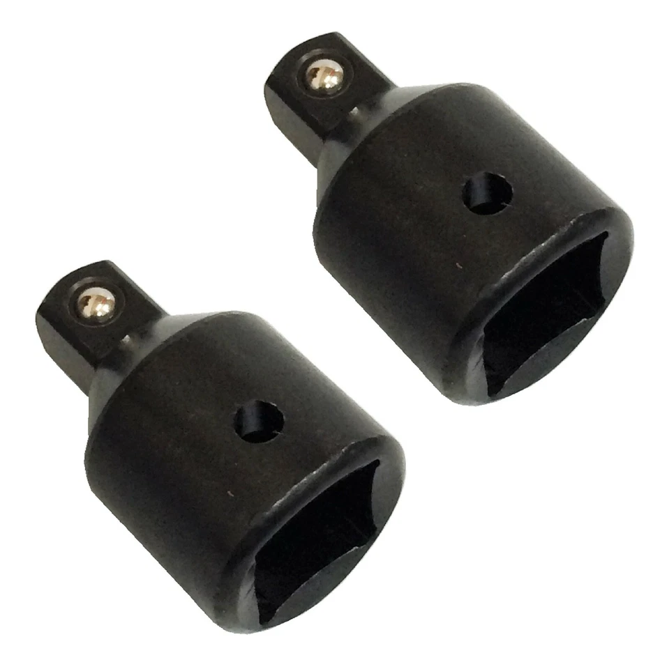 (2-pc)  3/4" Female to 1/2" Male SOCKET REDUCER ADAPTERS IMPACT    - Image 1 of 1