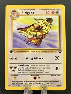 Pokémon TCG Jungle Pidgeot #24 1st Edition Non Holo Rare - Picture 1 of 6