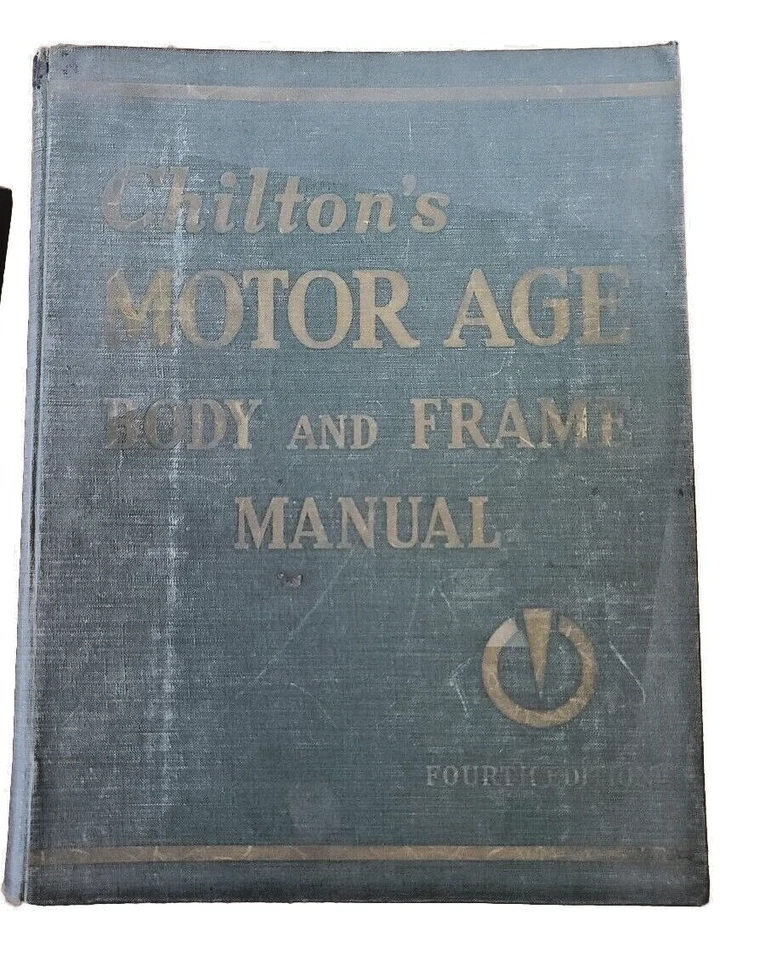 Chilton's Motor Age Body & Frame Manual 1953 4ta cuarta edición Foto 1 de 1