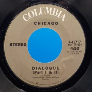 Chicago 45 Dialogue Part I & II / Now That You've Gone NM F4 - Picture 1 of 2