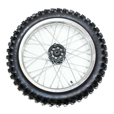 110/90 -18 18" Inch Rear Back Wheel Rim Knobby Tyre Tire PIT PRO Trail Dirt Bike - Image 1 of 4