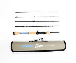 Feed Rod Baitcast Splice SLC-665ML 5 piece Travel (0335) - Picture 1 of 6