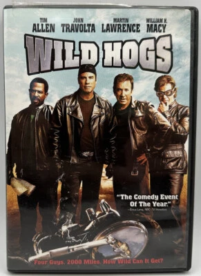 Wild Hogs DVD Widescreen Tim Allen John Travolta Martin Lawrence 2007 - Image 1 of 3