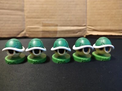 Nintendo 2009 Super Mario Chess Replacement Part Piece Green Koopa (5)Shell Pawn - Image 1 of 4