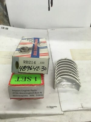 Fits HONDA ACCORD 2254c 1998-2002 Rod Bearing Set  4B9642-030  13211-PAA-A01  Foto 1 de 2