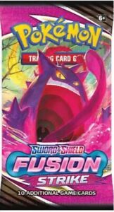 Pokémon TCG Fusion Strike Booster Pack - 10 Cards Random Art