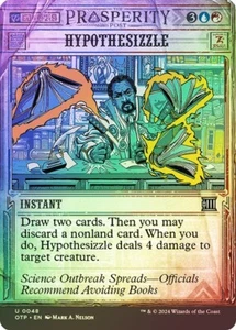 Hypothesizzle FOIL BREAKING NEWS - 0048 - Outlaws of Thunder Junction OTP MTG - Picture 1 of 1