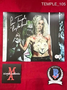 LEW TEMPLE AUTOGRAPHED SIGNED 8x10 PHOTO! 31! BECKETT COA! PSYCHO-HEAD! HORROR - Picture 1 of 1