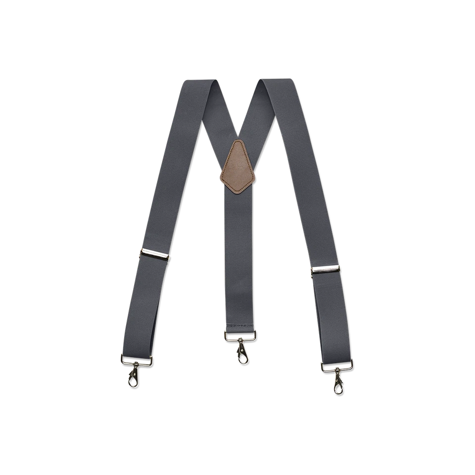 Tirantes estilo Y de alta calidad para hombre en varios colores broches de presión de gatillo - Hechos en EE. UU. Foto 1 de 4