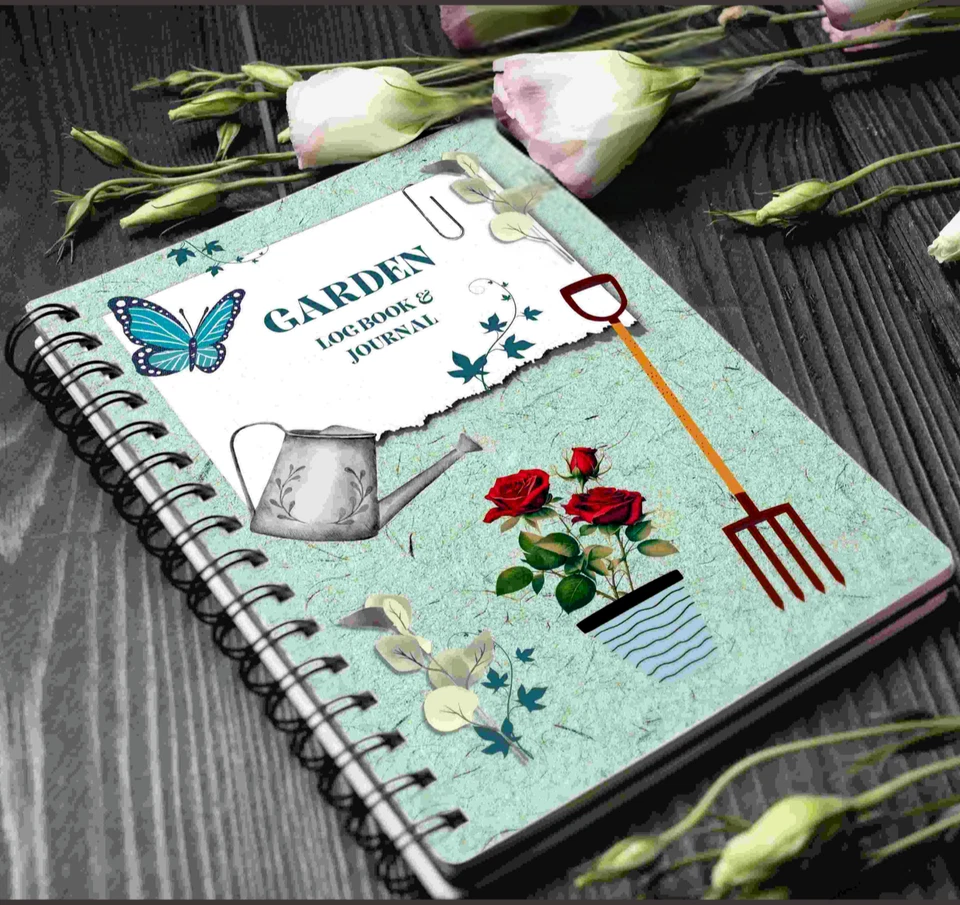 Garden Log Book & Journal | Exceptional Quality | Includes Luxury Gift Wrap - Image 1 of 4