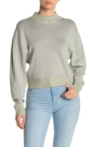 Free People Starry Night Sweater Frosted Fern Green Metallic XS XSmall NWT NEW - Picture 1 of 2