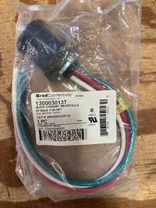 Molex 1300030137 6R4006A30A120 4P MALE #10 1/2" NPT 12" QUICK CHANGE RECPT NEW - Picture 1 of 2