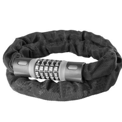 0.9m/1.2m /1.5m Bike Lock Bicycle Heavy Duty Code Combination Chain 5 Digit - image 1 of 4