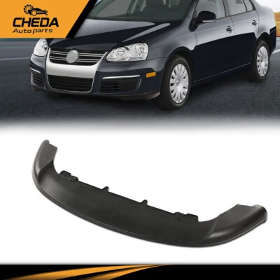 Parachoques delantero cenefa inferior apto para Volkswagen Jetta 2005-2010 VW1093108 negro Foto 1 de 4