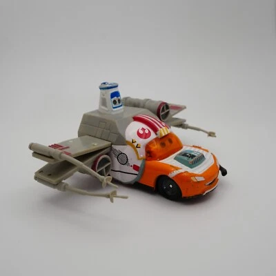 Disney Star Wars Rayo McQueen como Jedi Luke Skywalker Estrella de la Muerte Batalla LEER Foto 1 de 4