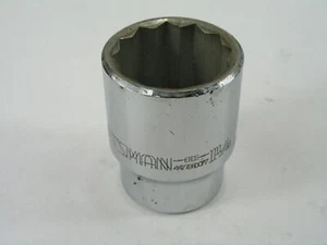 1-1/4" 3/4" Drive 12pt Socket, Craftsman, Double Struck Error - Picture 1 of 1