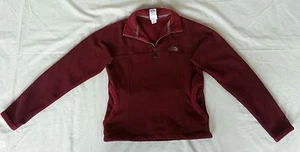 The North Face TKA 200 Chaqueta Polar Suéter 1/4 Cremallera, Bolsillo Marsupial, Mujer S - Imagen 1 de 5