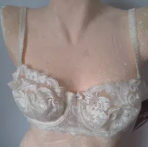 32C - Neu Altogether by Gossard Trägerloser/Multiway Bügel BH Creme US/UK 32C - Bild 1 von 1
