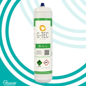 BOMBOLA GAS AZOIDRO GAS MIX MISCELA CERCAFUGHE PERDITE AZOTO 95% IDROGENO 5% 1LT - Foto 1 di 6