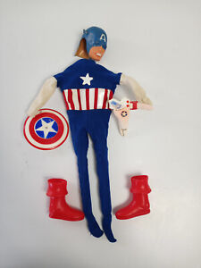 RARE 1966 Vintage Captain Action Ideal Captain America Outfit