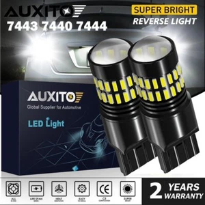 AUXITO 7443 7440 LED White 6000K Reverse Backup Turn Signal Parking Light Bulbs - Bild 1 von 10