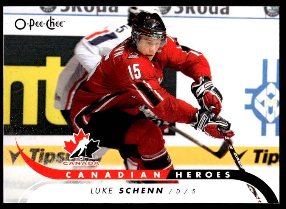 2009-10 O-Pee-Chee Canadian Heroes Luke Schenn Canada #CB-LS - Image 1 of 2