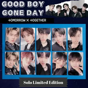 TXT GOOD BOY GONE BAD Tarjeta fotográfica Weverse Japón Solo Limitada MAÑANA X JUNTOS - Imagen 1 de 41