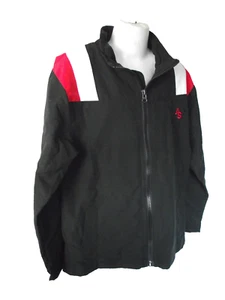 BNWT Boys Size 8 Action Sports Black & Red Mesh Lined Athletics Style Zip Jacket - Picture 1 of 1