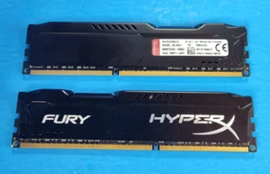 Kingston HyperX Fury 16GB (2x8GB) 2Rx8 PC3-12800 DDR3-1600 CL10 Desktop Memory - Picture 1 of 1