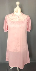 Camisón Satén Vintage Años 70 Alsamalla Talla XL FR48 US16 UK20 EU46 - Imagen 1 de 11