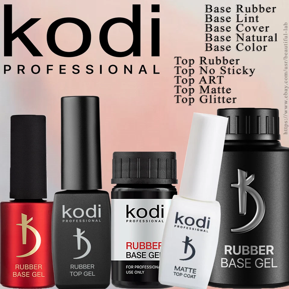 Kodi Professional! SOCKEL: Gummi, Farbe, Bezug / TOP: Matt, nicht klebend, Glitzer. - Bild 1 von 1
