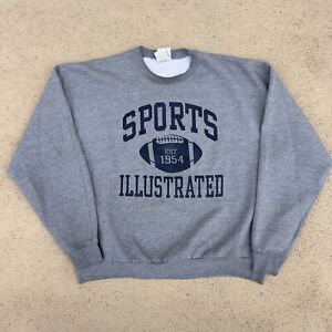 Vintage 90s Sports Illustrated sweatshirt grey size Medium
