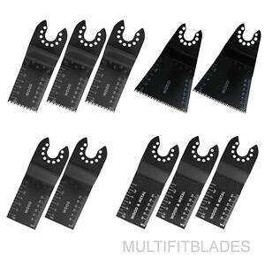 Black & Decker, MATRIX Fitting 10pc Oscillating Tool Blade Value Kit