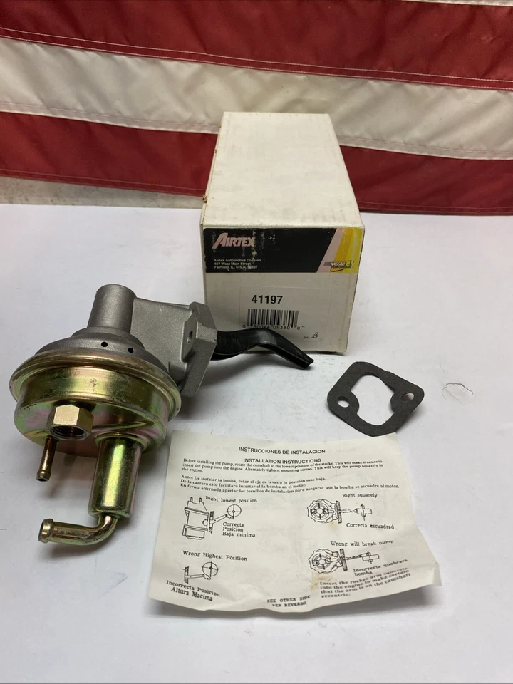 Bomba de combustible mecánica Airtex 41197 para Buick Pontiac Jeep Oldsmobile Foto 1 de 4