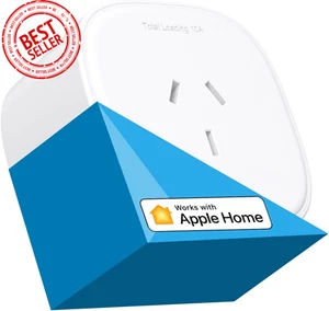 meross Smart Plug – WiFi Outlet w/ Timer, Works w/ HomeKit & Alexa - Picture 1 of 10