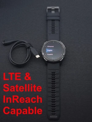 Garmin Fenix 8 Pro 51mm Black  LTE & Satellite Inreach AMOLED Sapphire watch - Image 1 of 4