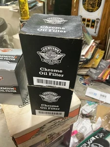 Harley Davidson Original Chrome Oil Filter 63796-77A - Picture 1 of 2