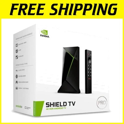 SHIELD Android TV Pro: Assistente Google, 4K HDR, Dolby Atmos - Immagine 1 di 4
