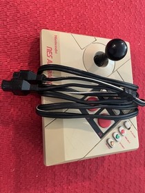 Nintendo NES Advantage Arcade Joystick Controller Gray Wired for NES Turbo 4ft