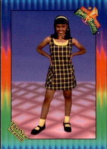 1995 Collect-A-Card Mighty Morphin Power Rangers - Aisha Yellow Ranger #2 - Bild 1 von 2