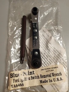Blue Point YA6466 By Snap On 1/4” x T27 Offset Ratcheting Wrench Ignition 🇺🇸 - Bild 1 von 3