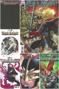 Black Knight: Curse of the Ebony Blade #1 Set of 6 Marvel Comics 2021 NM - Picture 1 of 7