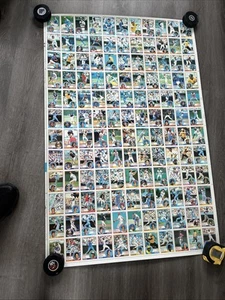 Tarjetas de béisbol originales 1983 Topps hoja sin cortar H.O.Fers & All Stars Ex - Imagen 1 de 20