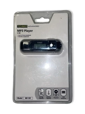 Vintage Technika Advanced 2GB MP3 Player MP-707 8 Hours Playback  - Image 1 of 2