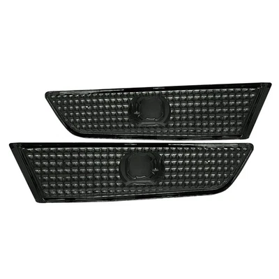 Fit 2003-2007 Infiniti G35 2Dr Bumper Lights Side Marker Smoke - Image 1 of 4