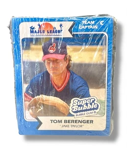 Carte Baseball 1989 Super Bubble Originali Major League Film SIGILLATE - Foto 1 di 2