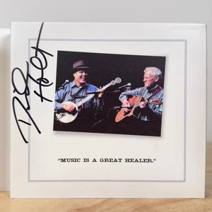 Autographed Doc Watson & David Holt Legacy 3 CD Recording Session Folk Rare OOP - Foto 1 di 15