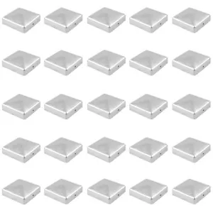 25x Pfostenkappe verzinkt 71mm Pyramide Abdeckkappe für Pfosten 7 x 7 cm - Bild 1 von 4