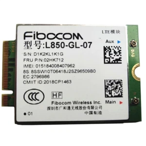 Fibocom L850-GL WWAN Karte für Thinkpad X1 Carbon 7. T490 X390 T490S 02HK712 - Bild 1 von 1