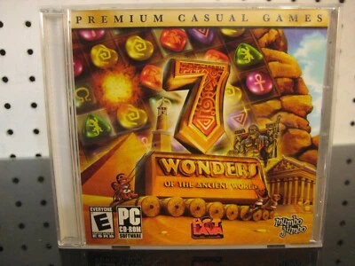 7 Wonders of the Ancient World by Mumbo Jumbo WinXP / Mac PC CDROM Puzzle Game - Image 1 of 3
